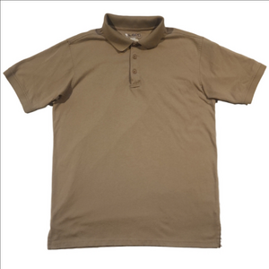 3/$20 LAPG Men's Classic Tan Polo Shirt